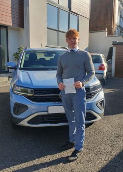 Nick White Driving School student pass 1