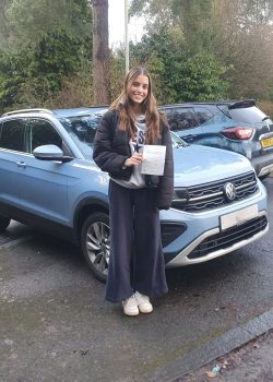 Nick White Driving School student pass 12