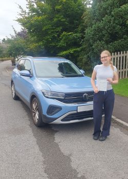 Nick White Driving School student pass 4