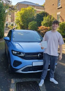 Nick White Driving School student pass 5