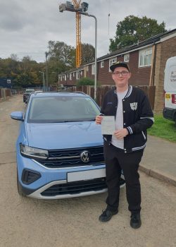 Nick White Driving School student pass 6