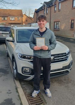 Nick White Driving School student pass 7